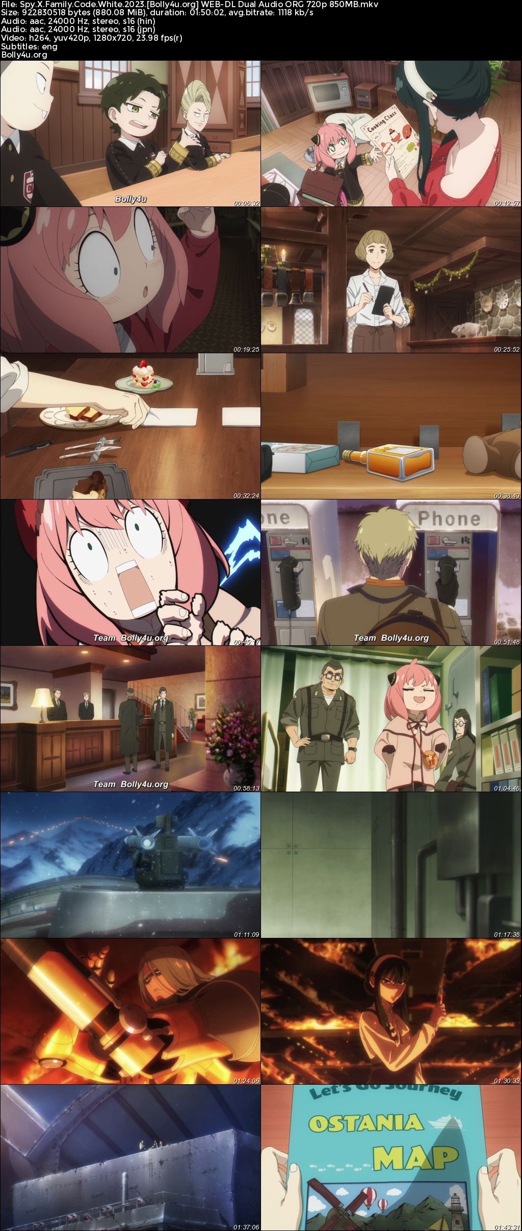 Spy X Family Code White 2023 WEB-DL Hindi Dual Audio ORG Full Movie Download 1080p 720p 480p