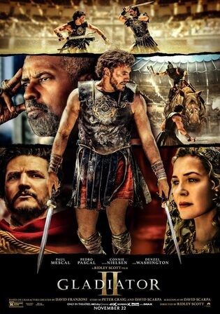 Gladiator II 2024 WEB-DL Hindi Dual Audio ORG Full Movie Download 1080p 720p 480p