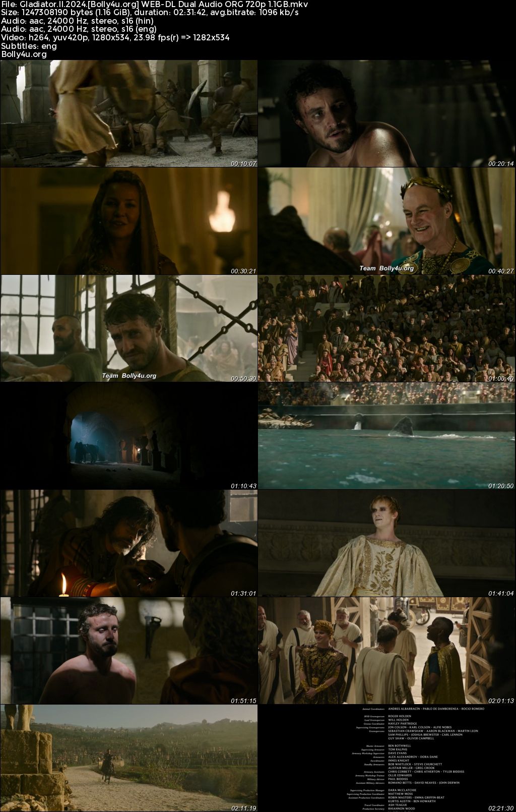 Gladiator II 2024 WEB-DL Hindi Dual Audio ORG Full Movie Download 1080p 720p 480p