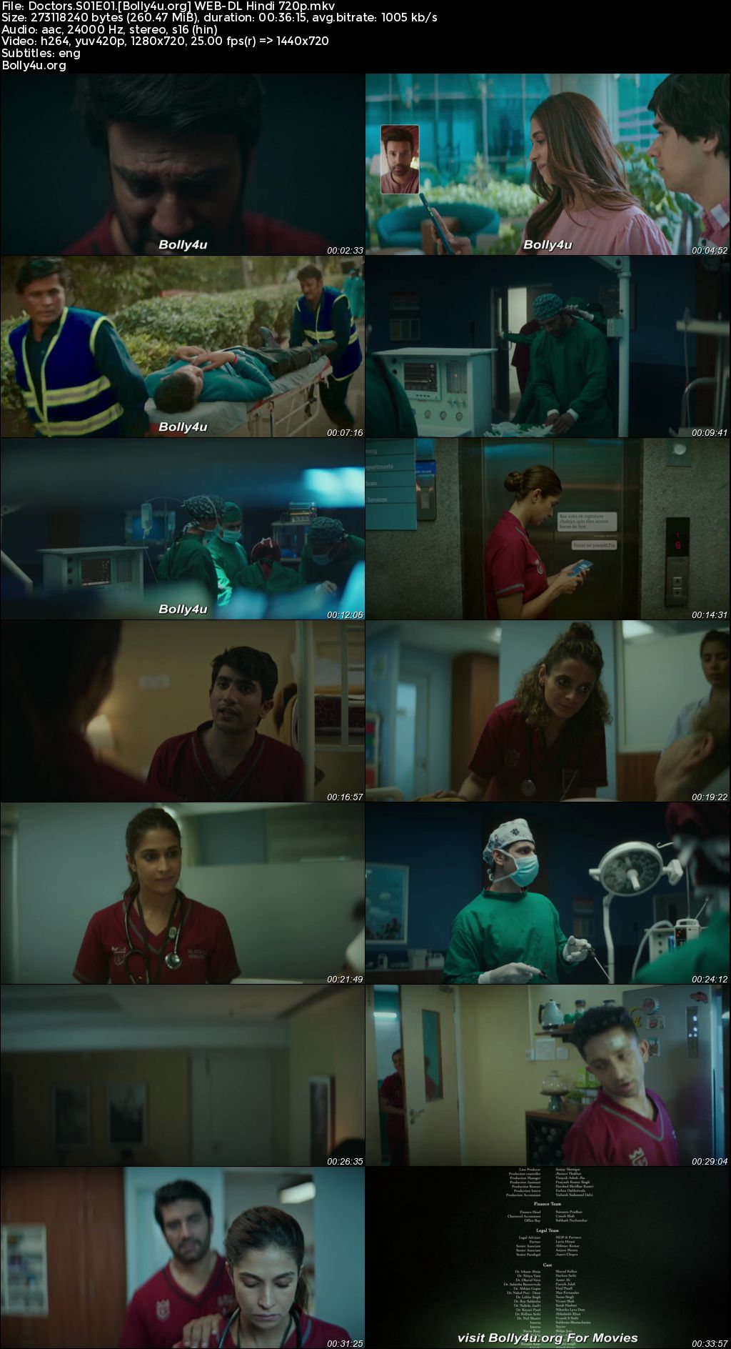 Doctors 2024 WEB-DL Hindi S01 Complete Download 720p 480p
