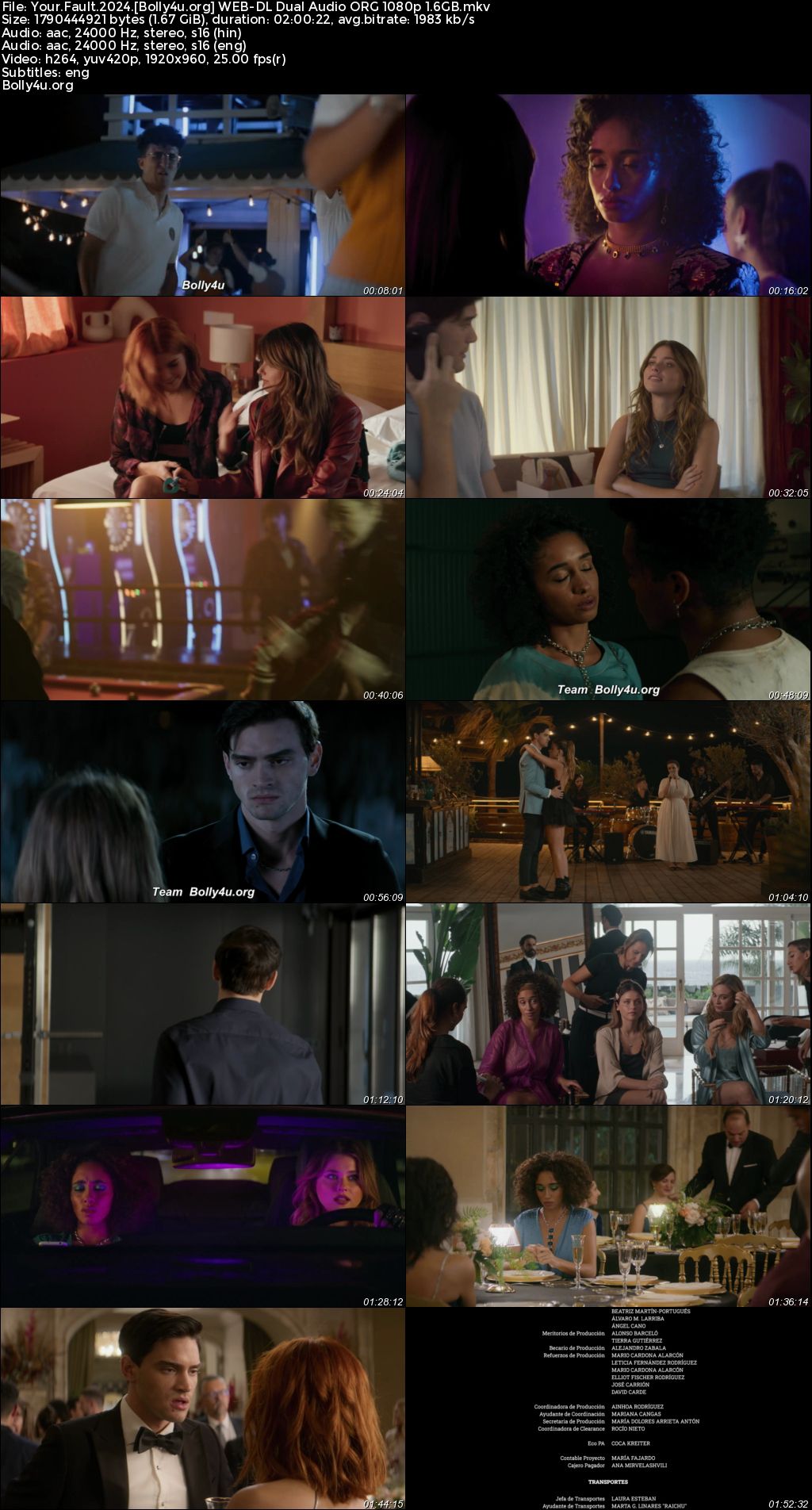 Your Fault 2024 WEB-DL Hindi Dual Audio ORG Full Movie Download 1080p