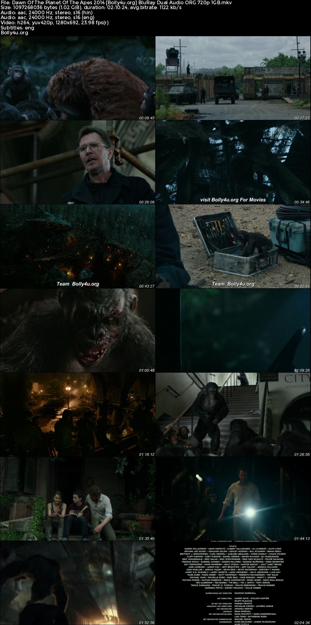 Dawn Of The Planet Of The Apes 2014 BluRay Hindi Dual Audio ORG Full Movie Download 1080p 720p 480p