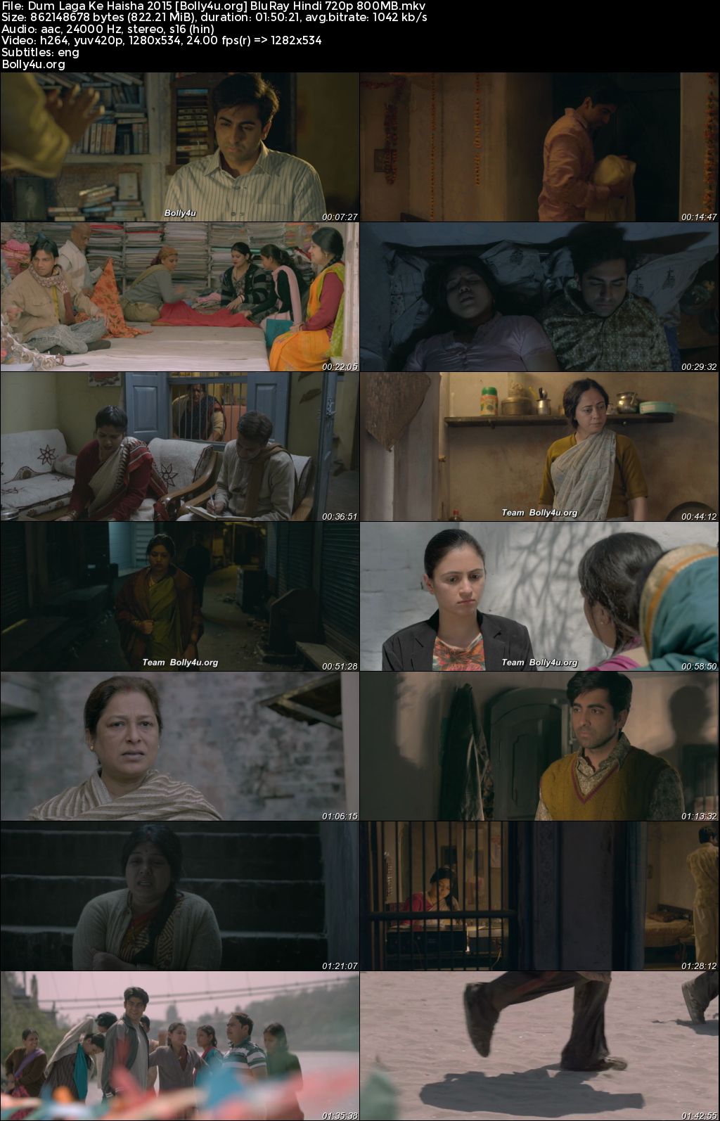 Dum Laga Ke Haisha 2015 BluRay Hindi Full Movie Download 1080p 720p 480p