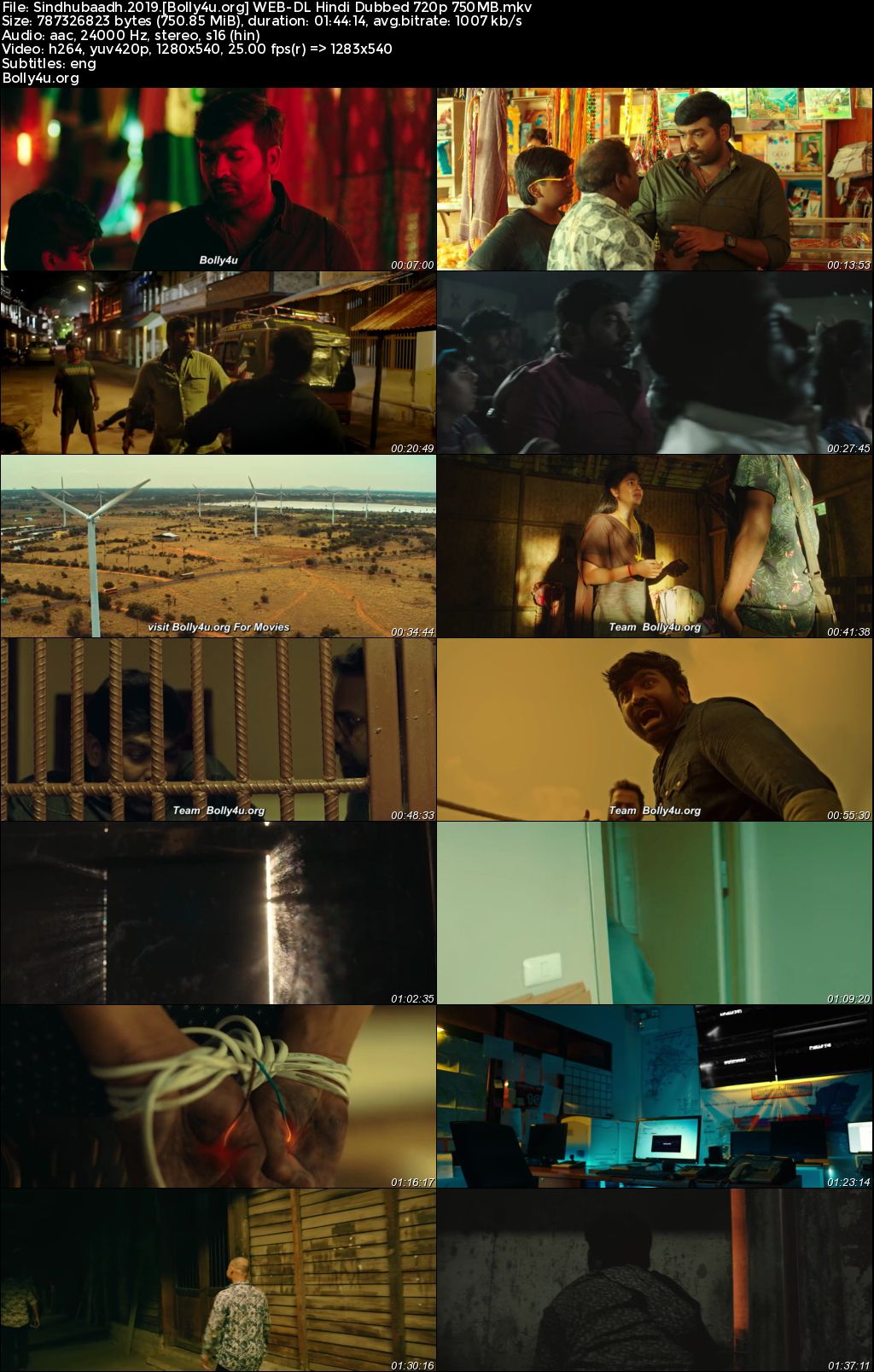 Sindhubaadh 2019 WEB-DL Hindi Dubbed ORG Full Movie Download 1080p 720p 480p