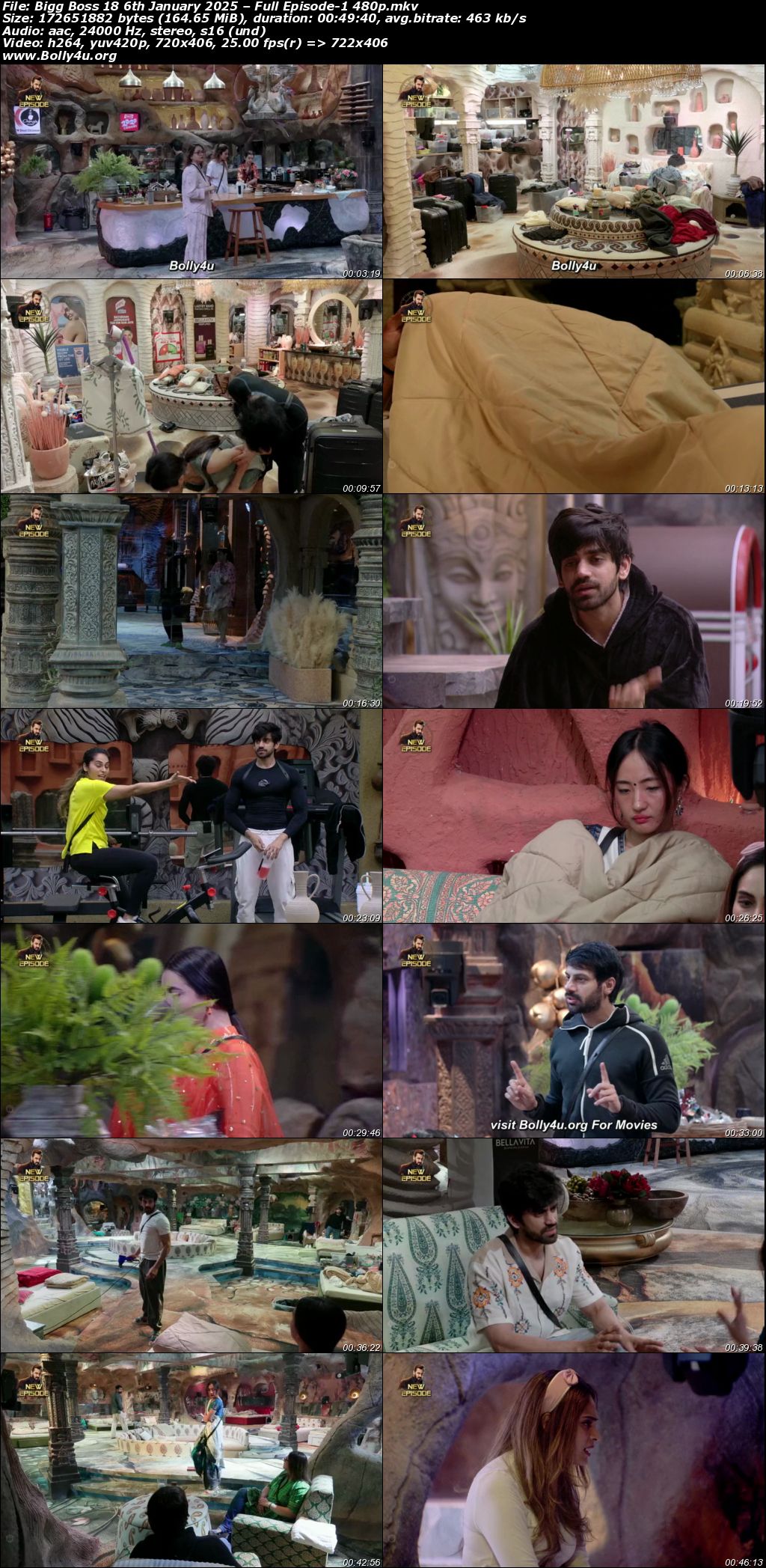 Bigg Boss 2024 WEB-DL Hindi S18E93 Download 720p 480p