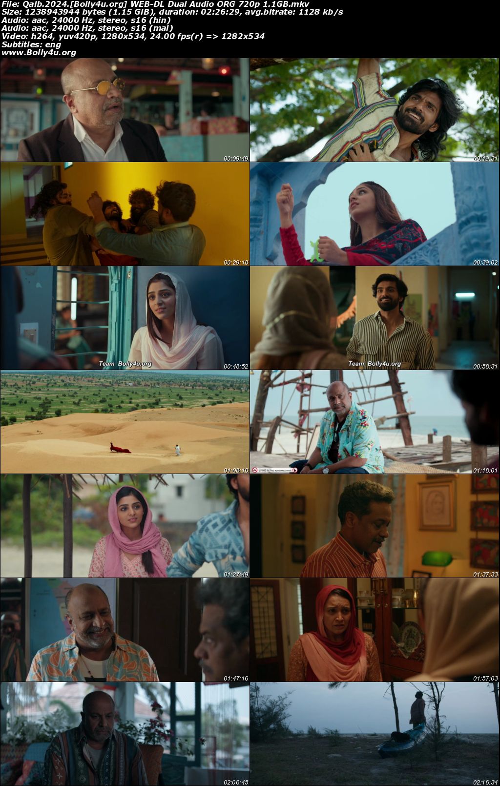 Qalb 2024 WEB-DL UNCUT Hindi Dual Audio ORG Full Movie Download 1080p 720p 480p