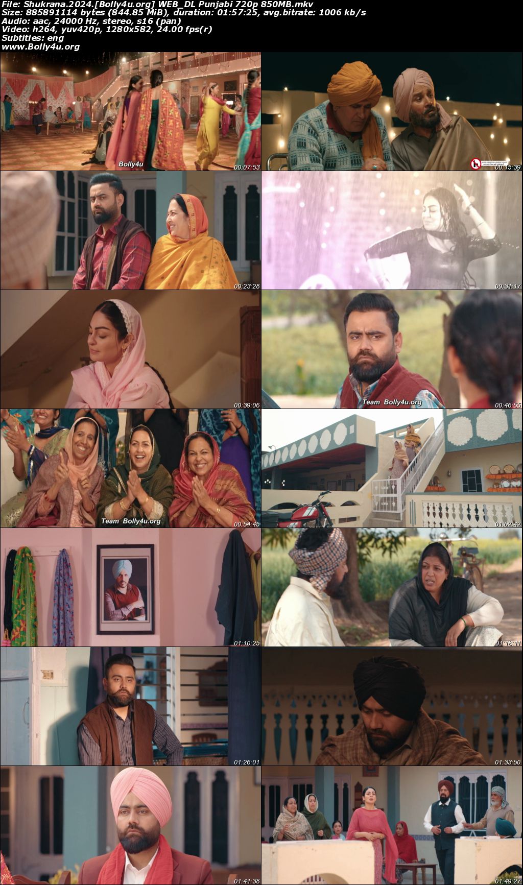 Shukrana 2024 WEB-DL Punjabi Full Movie Download 1080p 720p 480p