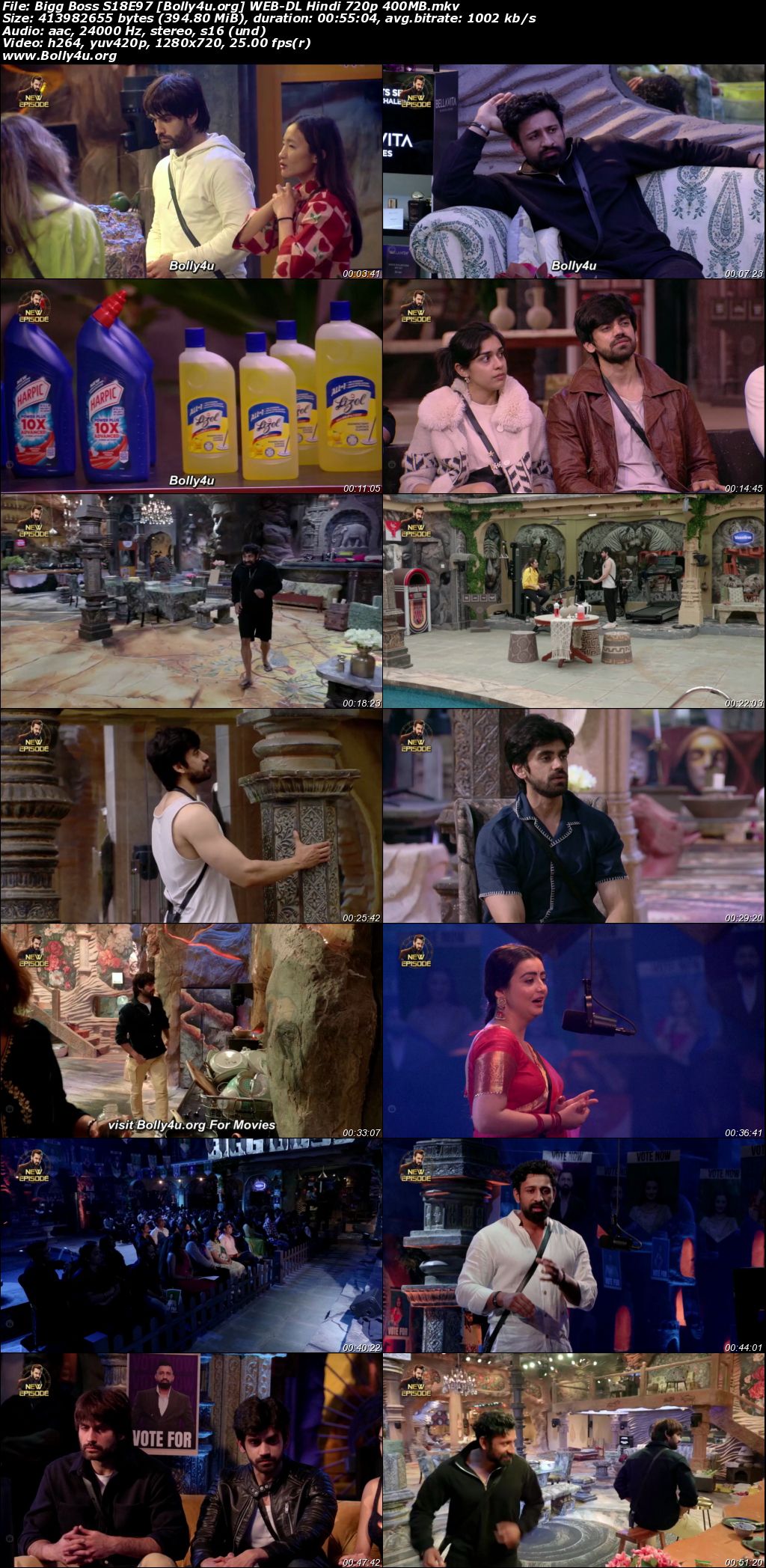 Bigg Boss 2024 WEB-DL Hindi S18E97 Download 720p 480p