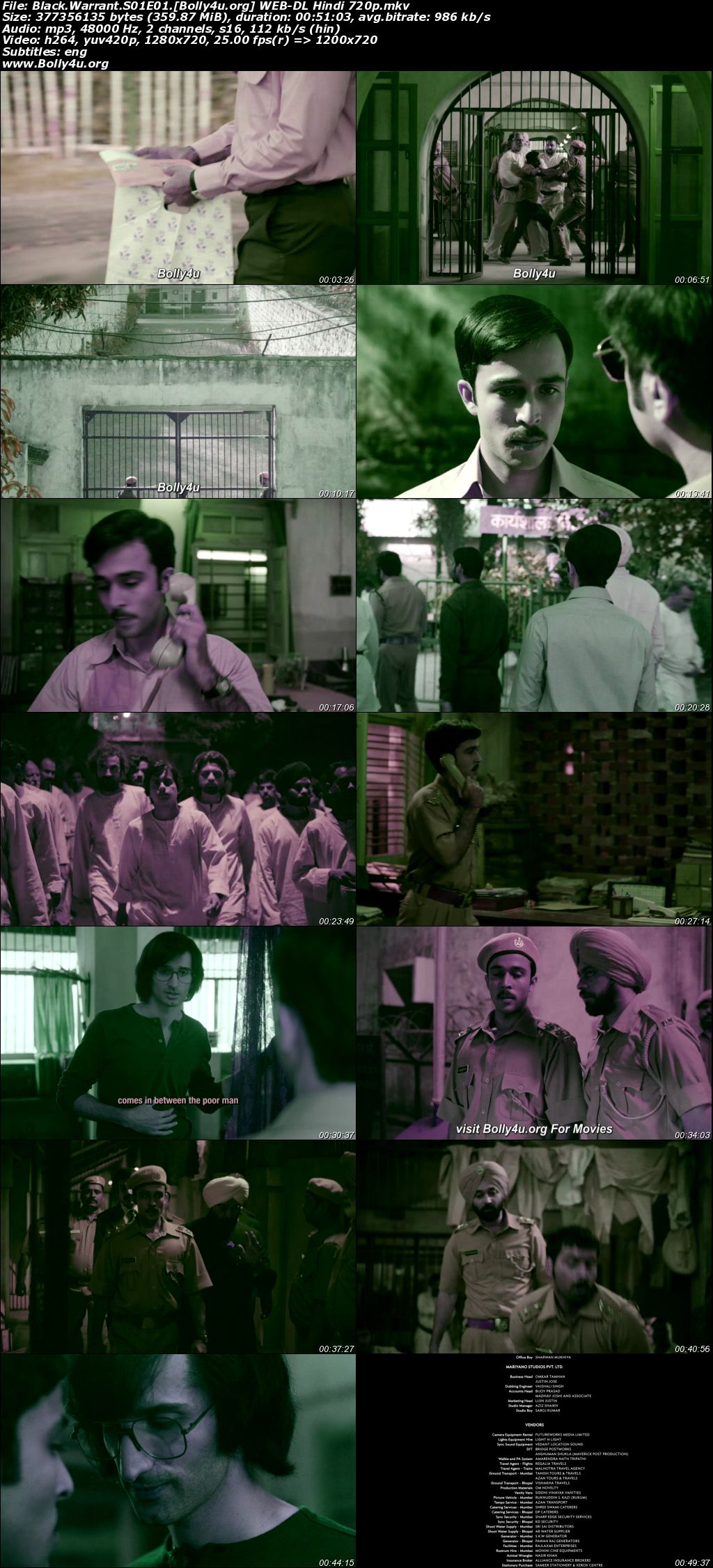 Black Warrant 2025 WEB-DL Hindi S01 Complete Download 720p 480p