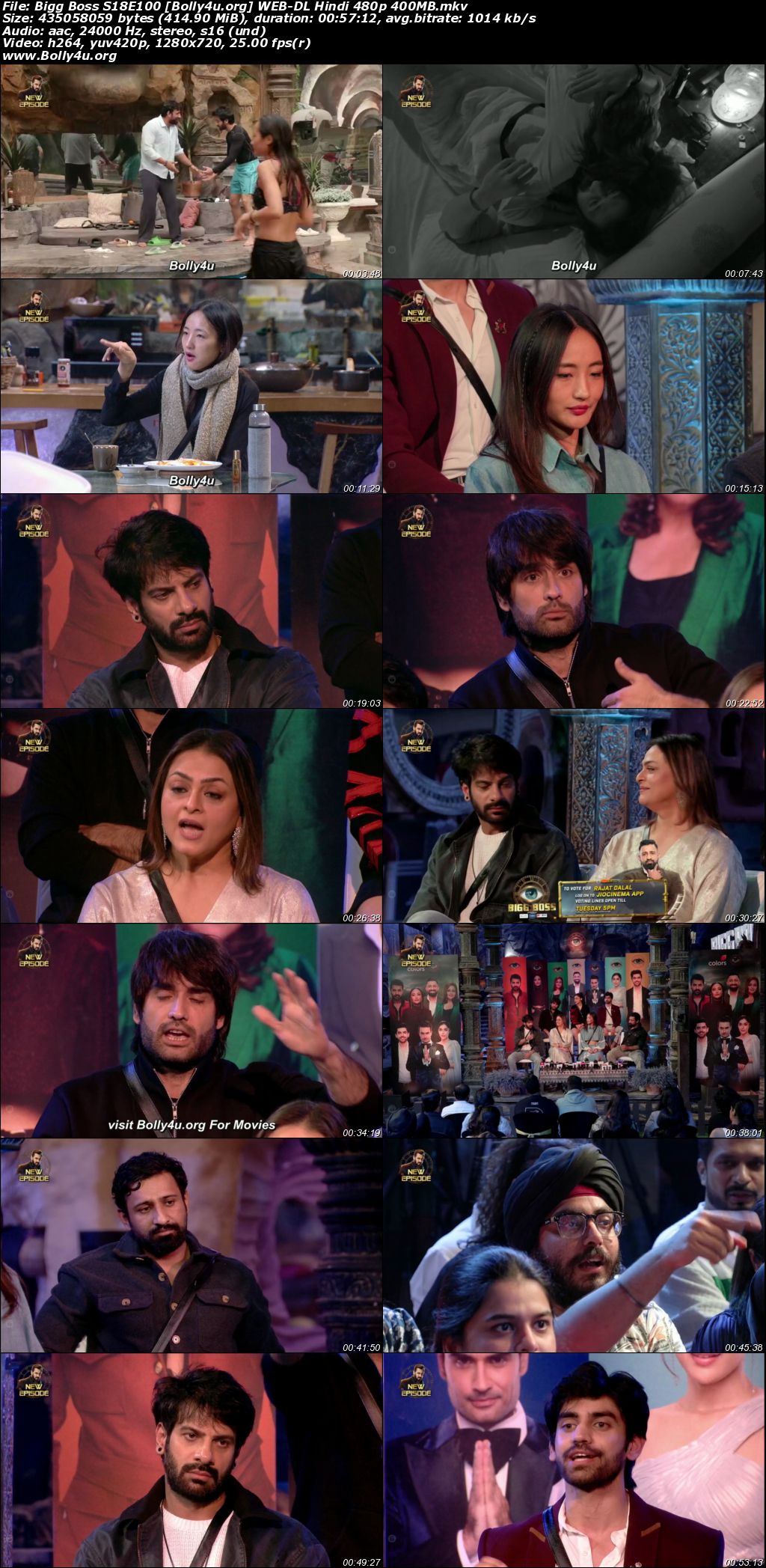 Bigg Boss 2024 WEB-DL Hindi S18E100 Download 720p 480p