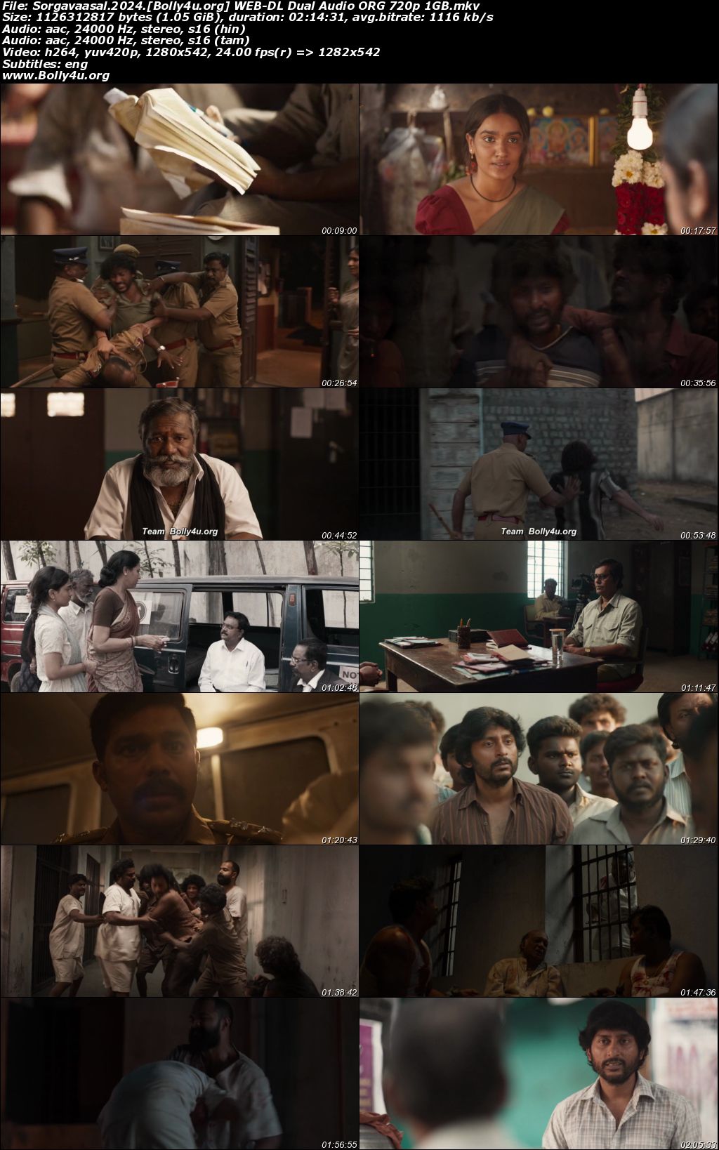 Sorgavaasal 2024 WEB-DL UNCUT Hindi Dual Audio ORG Full Movie Download 1080p 720p 480p