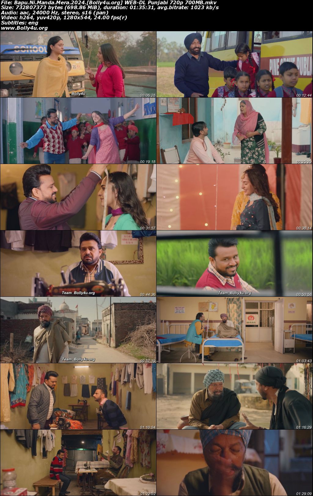 Bapu Ni Manda Mera 2024 WEB-DL Punjabi Full Movie Download 1080p 720p 480p