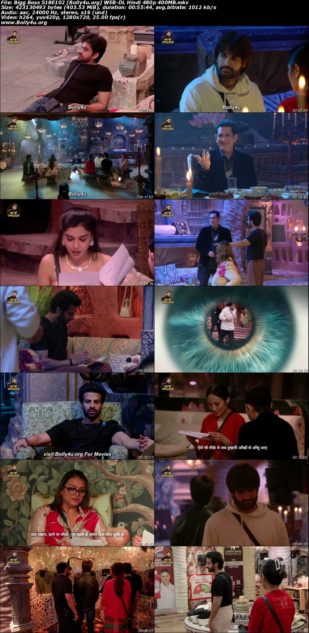 Bigg Boss 2024 WEB-DL Hindi S18E102 Download 720p 480p