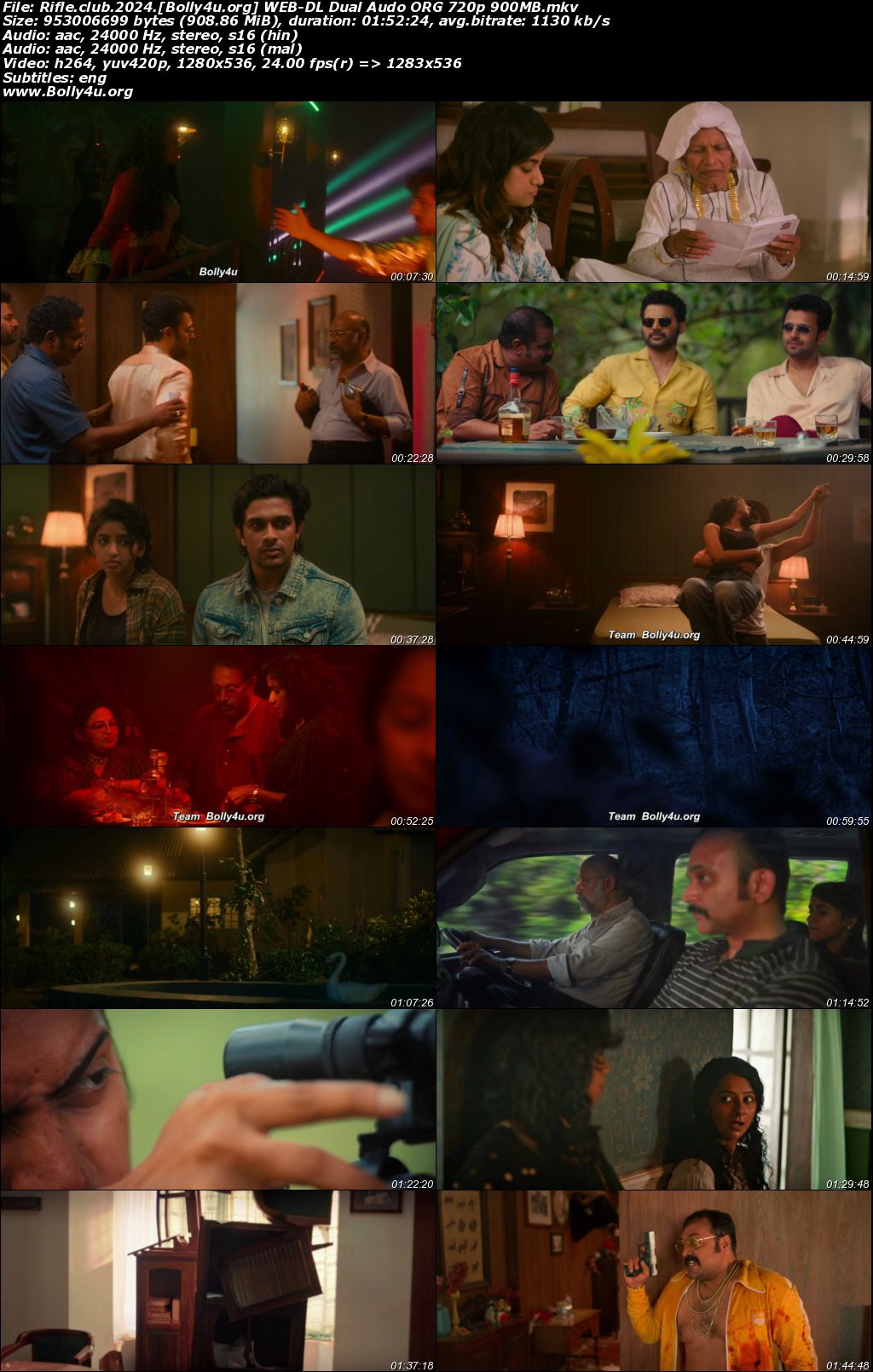 Rifle Club 2024 WEB-DL UNCUT Hindi Dual Audio ORG Full Movie Download 1080p 720p 480p