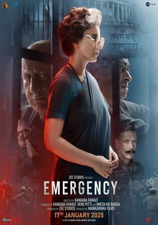 Emergency 2025 Pre-HD Hindi Full Movie Download 1080p 720p 480p