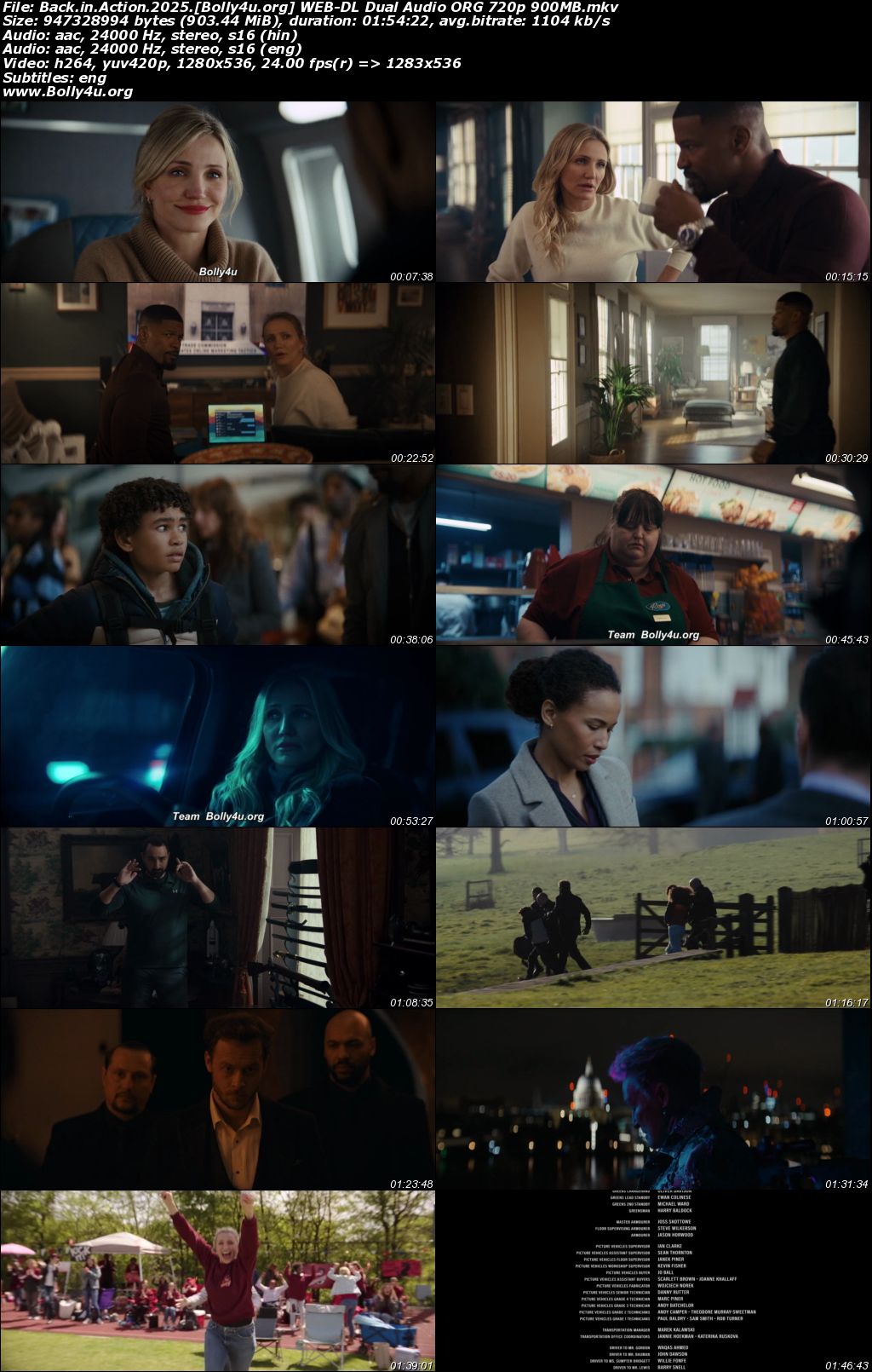 Back in Action 2025 WEB-DL Hindi Dual Audio ORG Full Movie Download 1080p 720p 480p