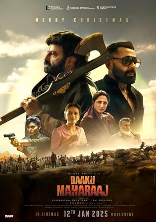 Daaku Maharaaj 2025 WEB-DL UNCUT Hindi Dual Audio ORG Full Movie Download 1080p 720p 480p