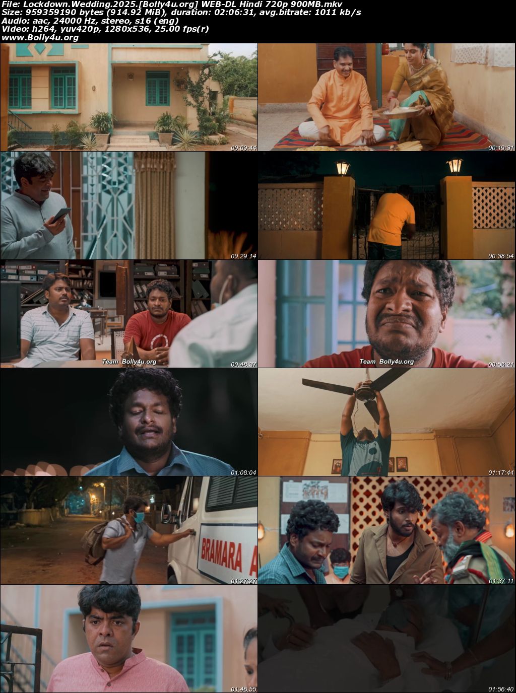 Lockdown Wedding 2025 WEB-DL Hindi Dubbed ORG Full Movie Download 1080p 720p 480p