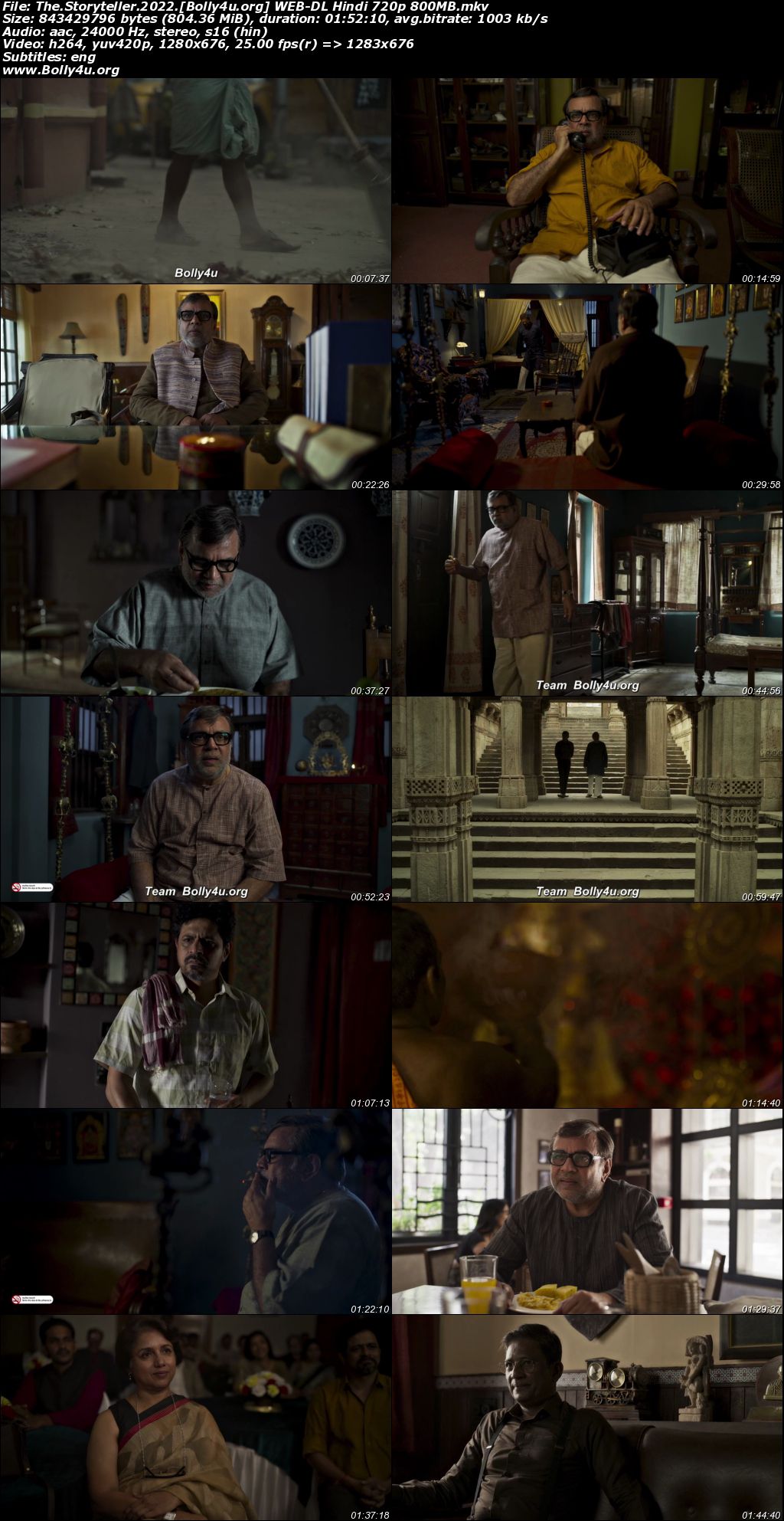 The Storyteller 2022 WEB-DL Hindi Full Movie Download 1080p 720p 480p