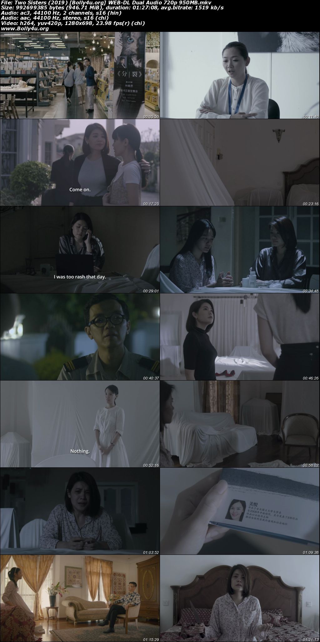 Two Sisters 2019 WEB-DL Hindi Dual Audio Full Movie Download 720p 480p