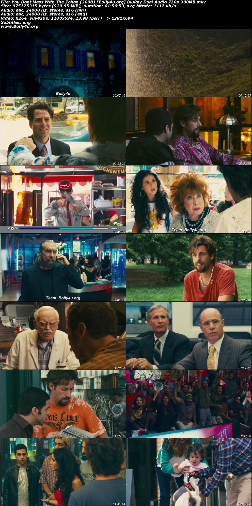 You Dont Mess with the Zohan 2008 BluRay Hindi Dual Audio ORG Full Movie Download 1080p 720p 480p You Dont Mess with the Zohan 2008 BluRay Hindi Dual Audio ORG Full Movie Download 1080p 720p 480p