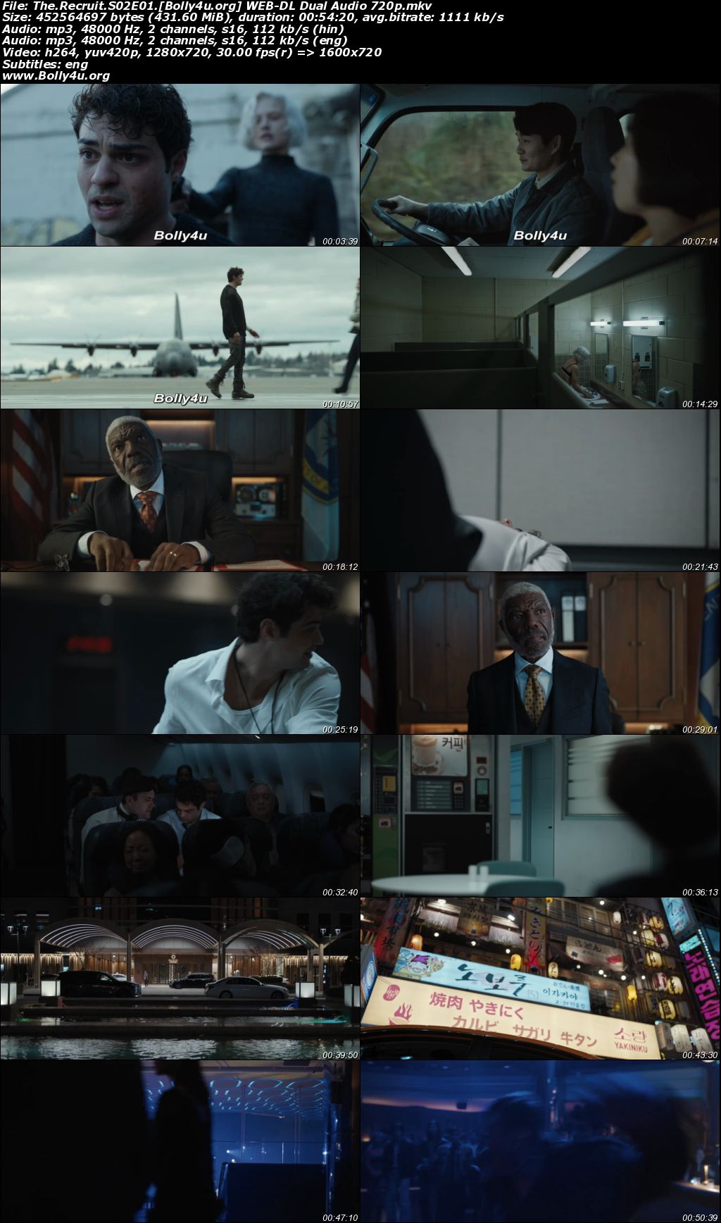 The Recruit 2025 WEB-DL Hindi Dual Audio ORG S02 Complete Download 720p 480p