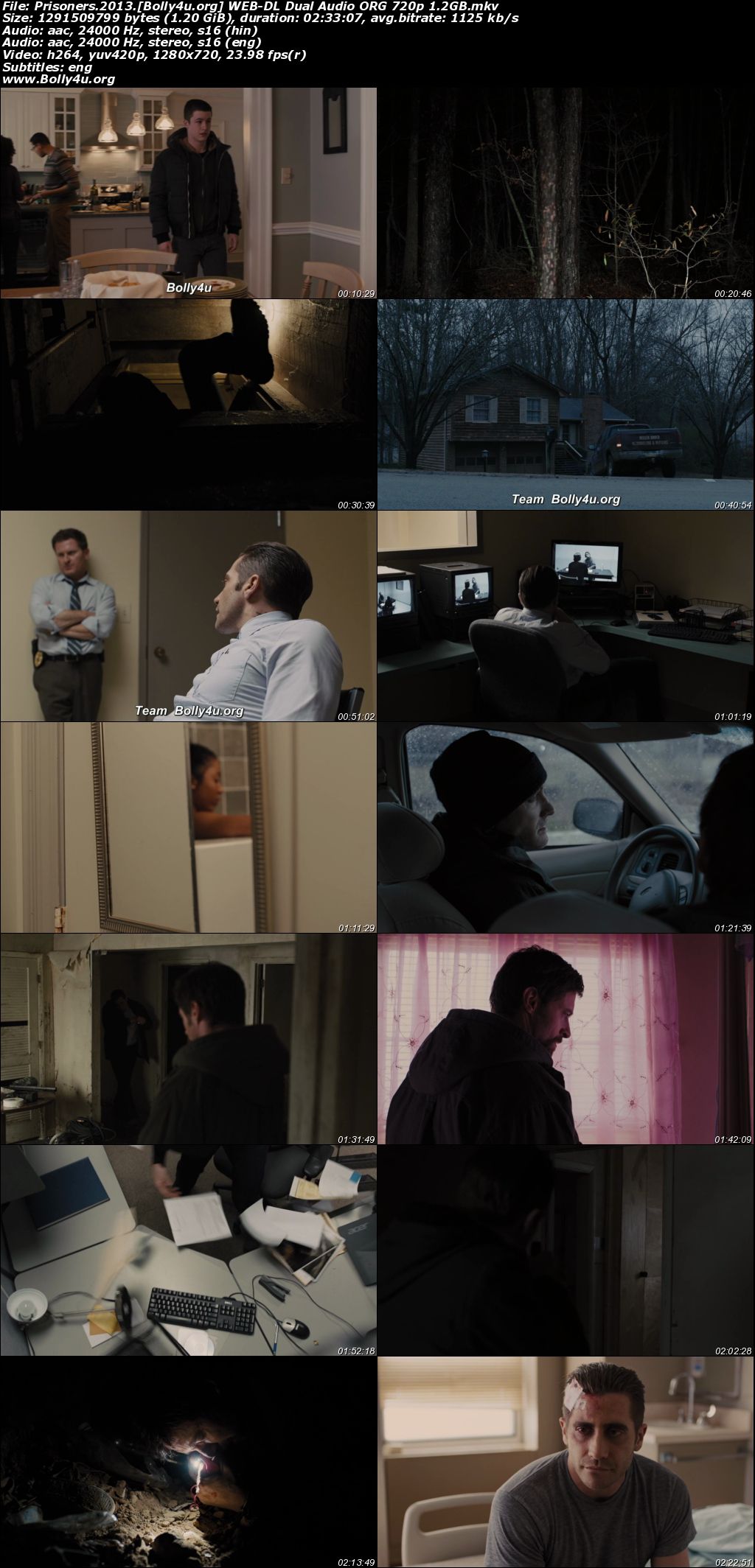 Prisoners 2013 BluRay Hindi Dual Audio ORG Full Movie Download 1080p 720p 480p 