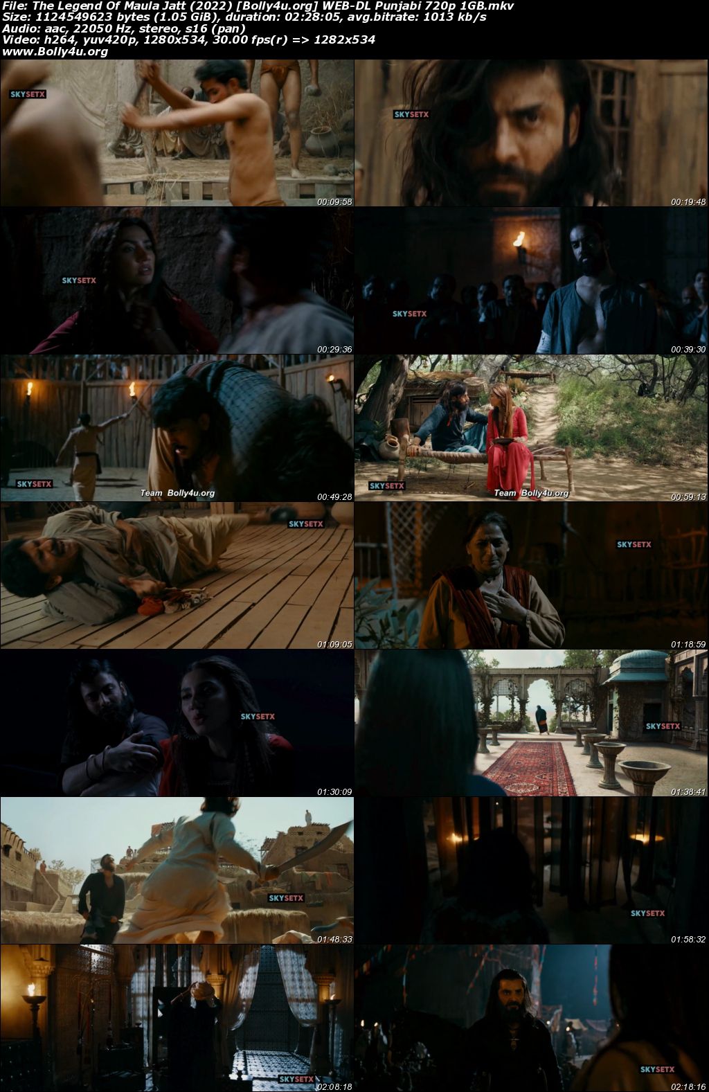 The Legend Of Maula Jatt 2022 WEB-DL Punjabi Full Movie Download 1080p 720p 480p