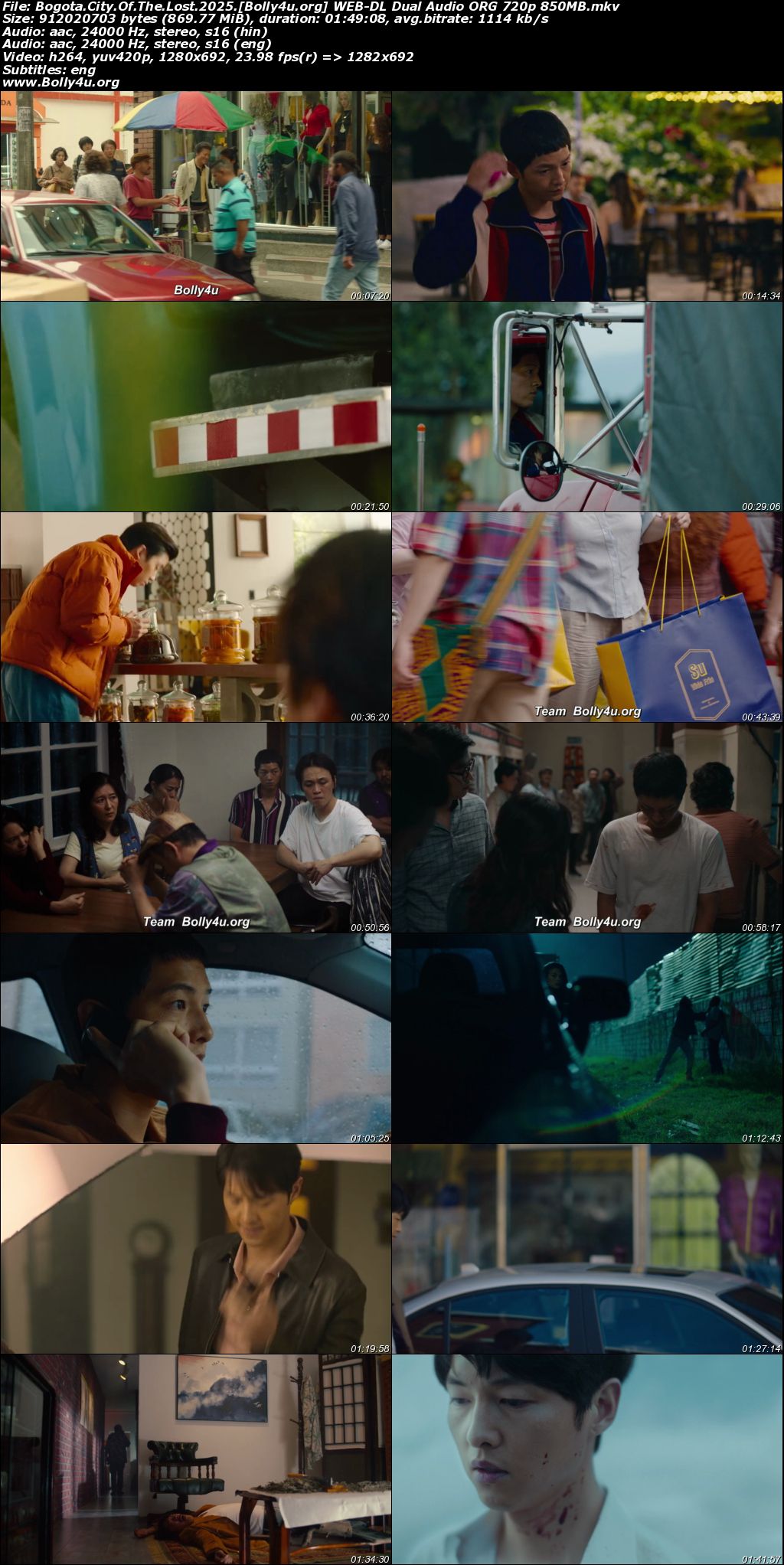 Bogota City Of The Lost 2025 WEB-DL Hindi Dual Audio ORG Full Movie Download 1080p 720p 480p