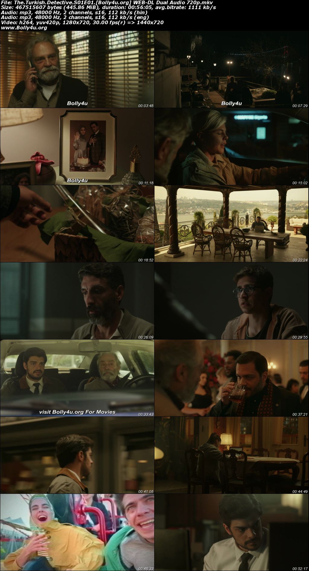 The Turkish Detective 2023 WEB-DL Hindi Dual Audio ORG S01 Complete Download 720p 480p