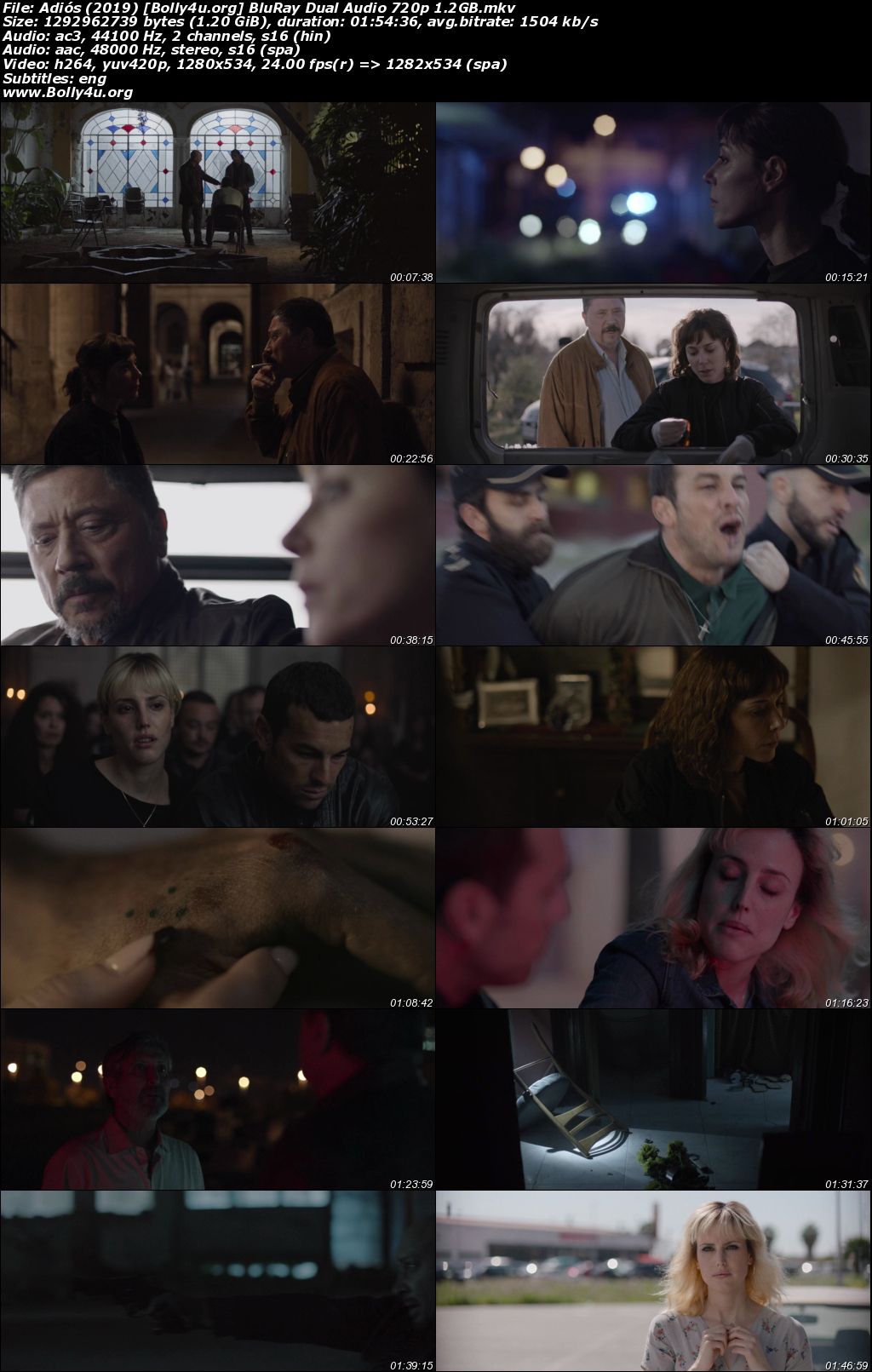 Adiós 2019 BluRay Hindi Dual Audio Full Movie Download 720p 480p