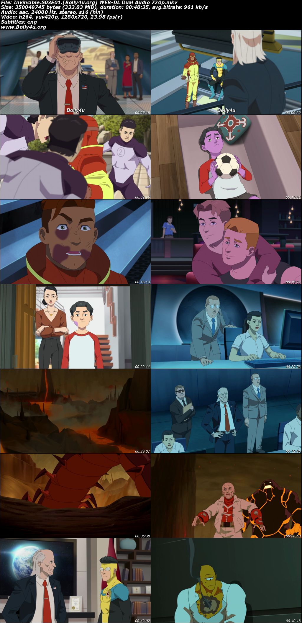 Invincible 2025 WEB-DL Hindi Dual Audio ORG S03 Complete Download 720p Invincible 2025 WEB-DL Hindi Dual Audio ORG S03 Complete Download 720p