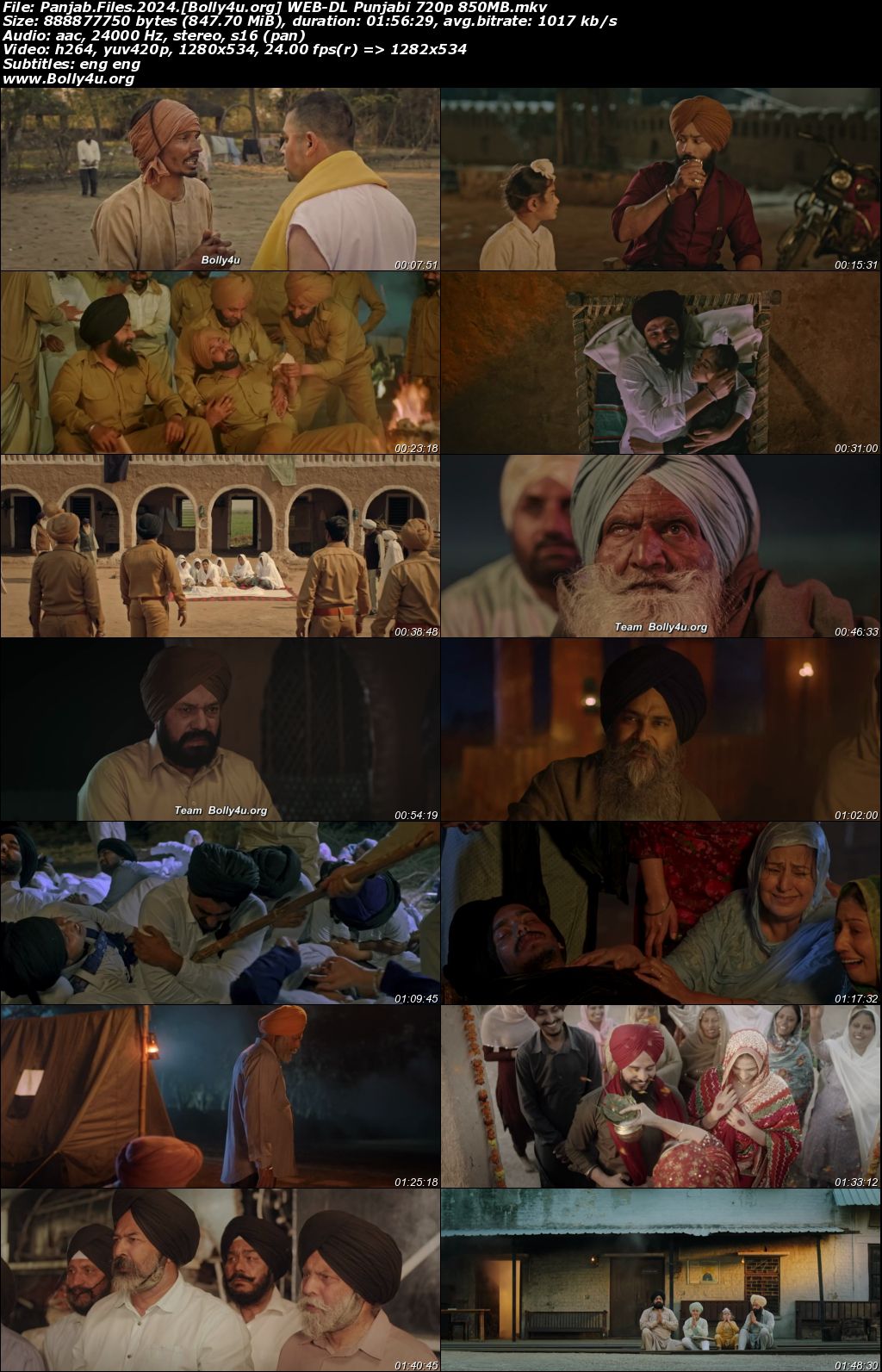 Panjab Files 2024 WEB-DL Punjabi Full Movie Download 1080p 720p 480p