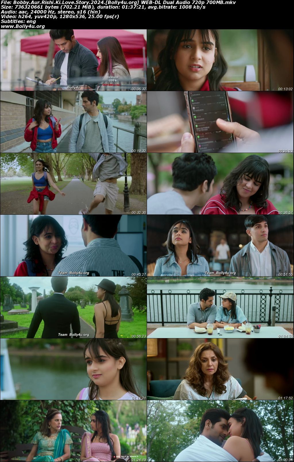 Bobby Aur Rishi Ki Love Story 2024 WEB-DL Hindi Full Movie Download 1080p 720p 480p