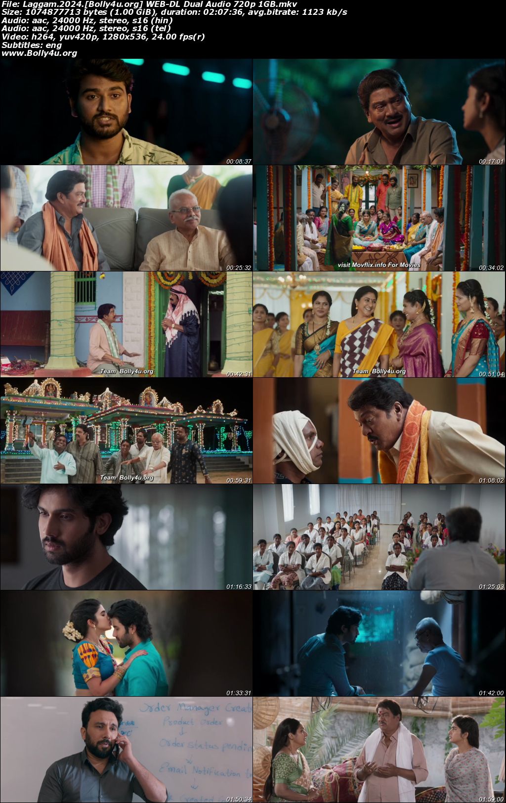 Laggam 2024 WEB-DL UNCUT Hindi Dual Audio ORG Full Movie Download 1080p 720p 480p