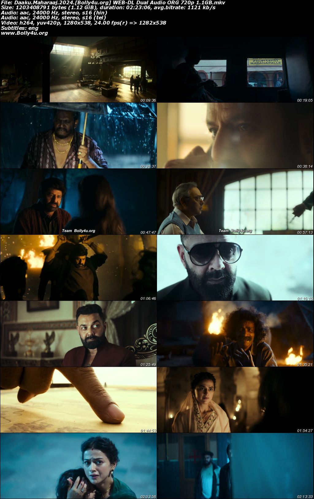Daaku Maharaaj 2025 WEB-DL UNCUT Hindi Dual Audio ORG Full Movie Download 1080p 720p 480p