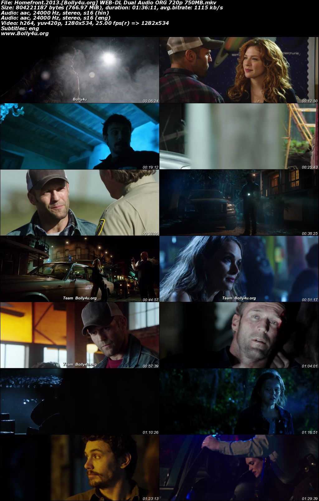 Homefront 2013 WEB-DL Hindi Dual Audio ORG Full Movie Download 1080p 720p 480p