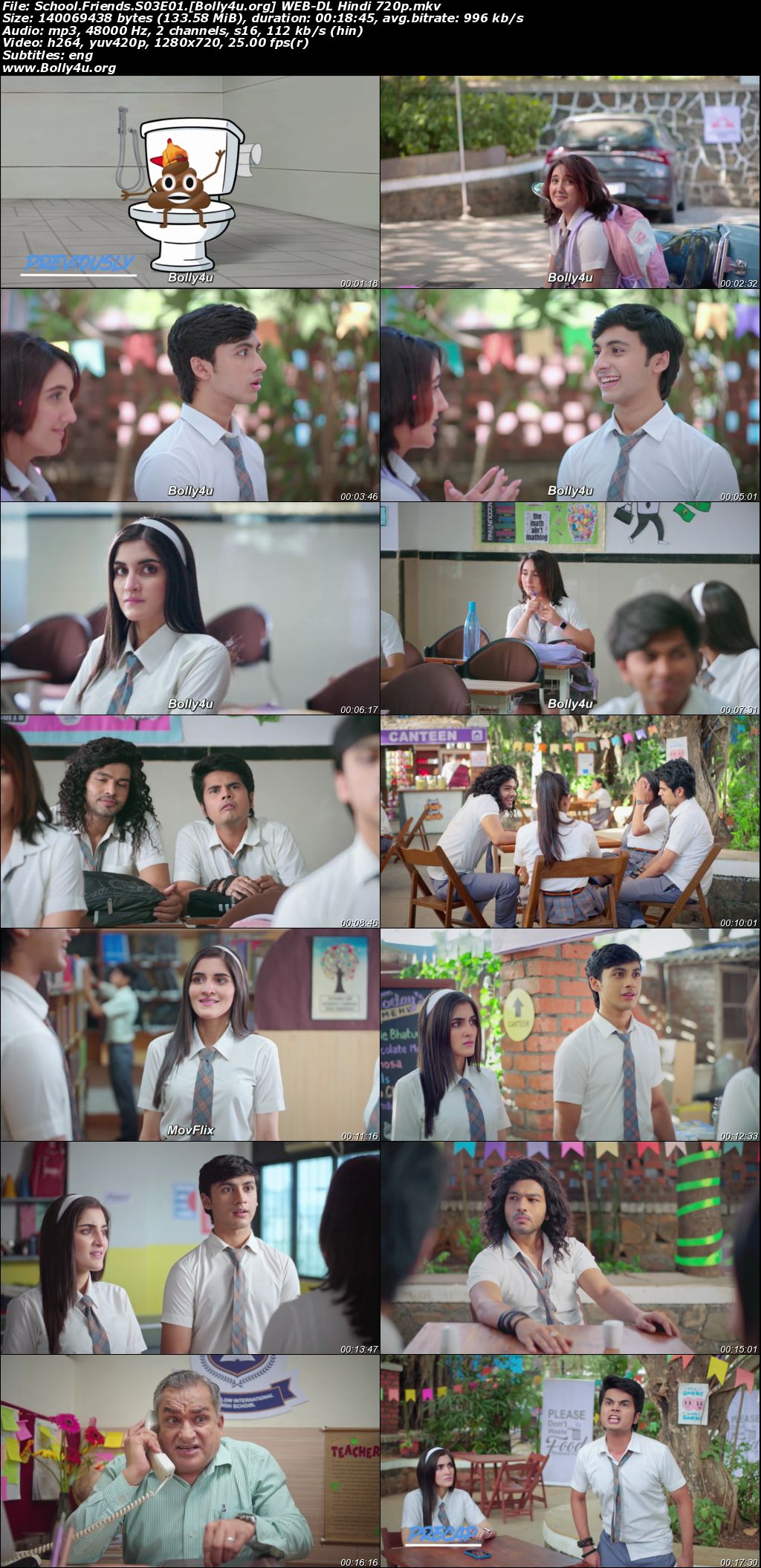 School Friends 2025 WEB-DL Hindi S03 Complete Download 720p 480p