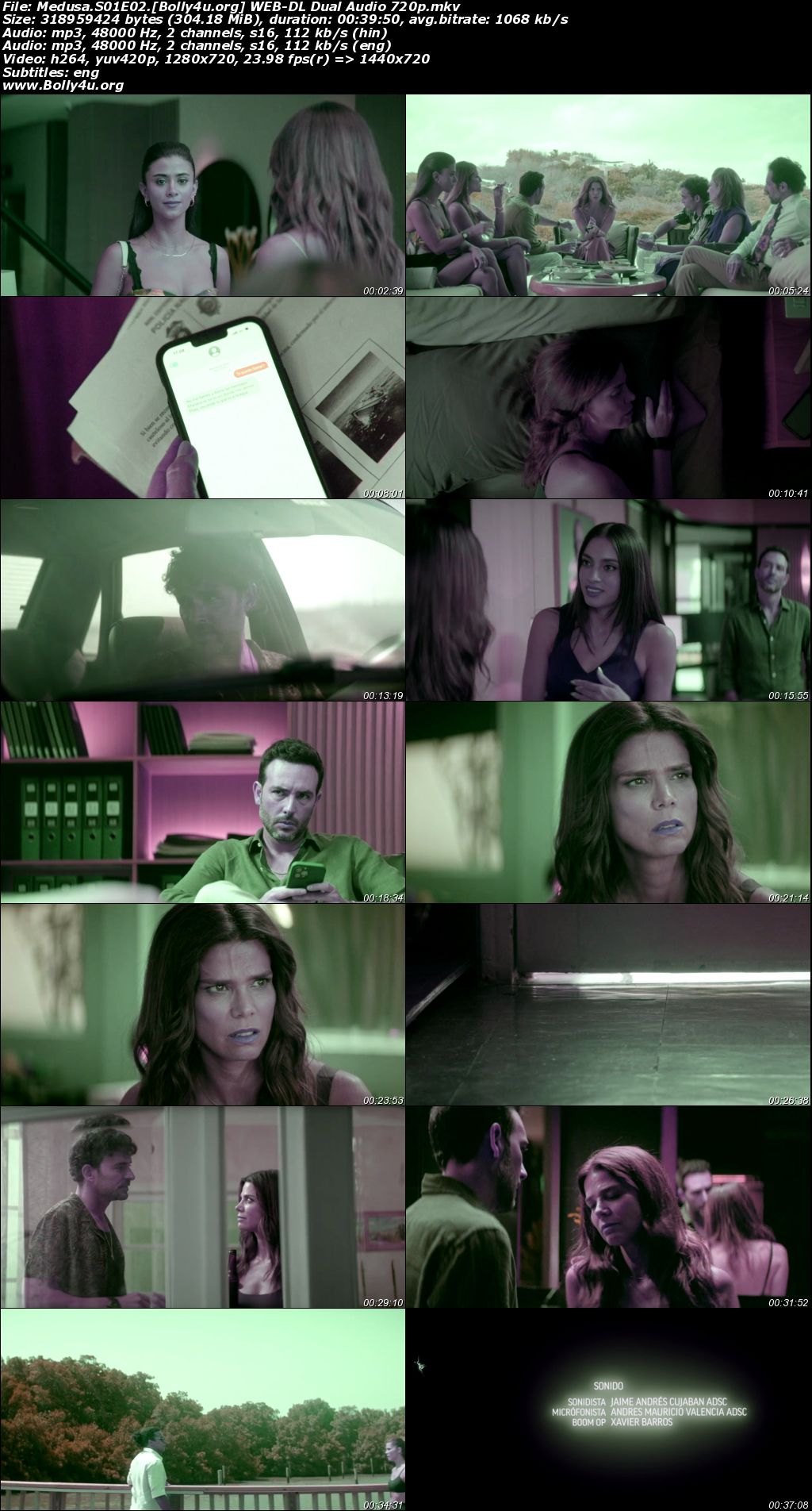 Medusa 2025 WEB-DL Hindi Dual Audio ORG S01 Complete Download 720p 480p