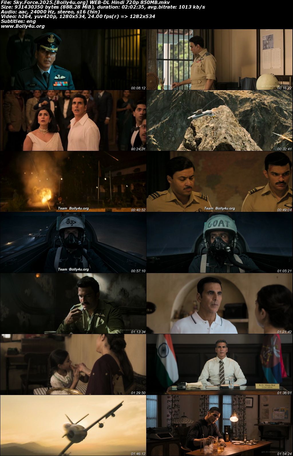 Sky Force 2025 WEB-DL Hindi Full Movie Download 1080p 720p 480p