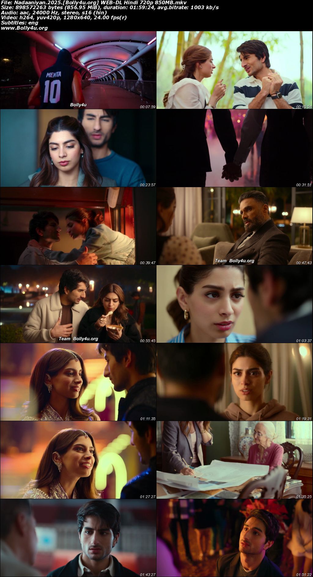 Nadaaniyan 2025 WEB-DL Hindi Full Movie Download 1080p 720p 480p