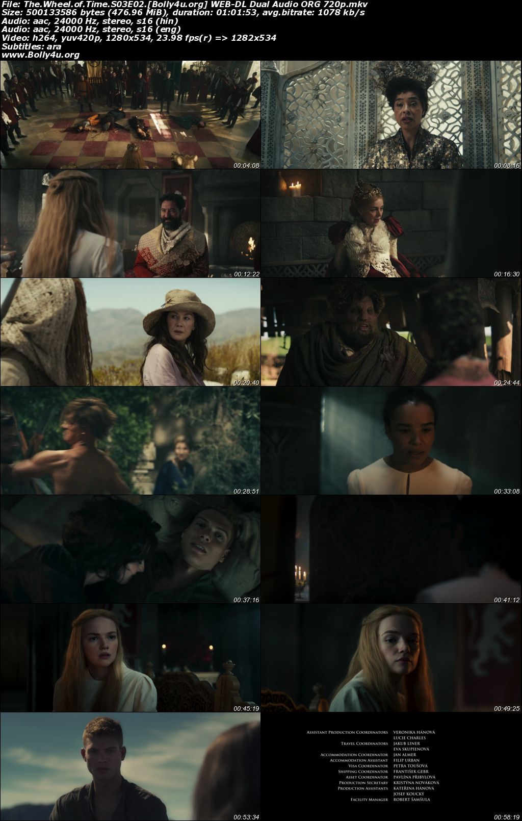 The Wheel of Time 2025 WEB-DL Hindi Dual Audio ORG S03 Complete Download 720p