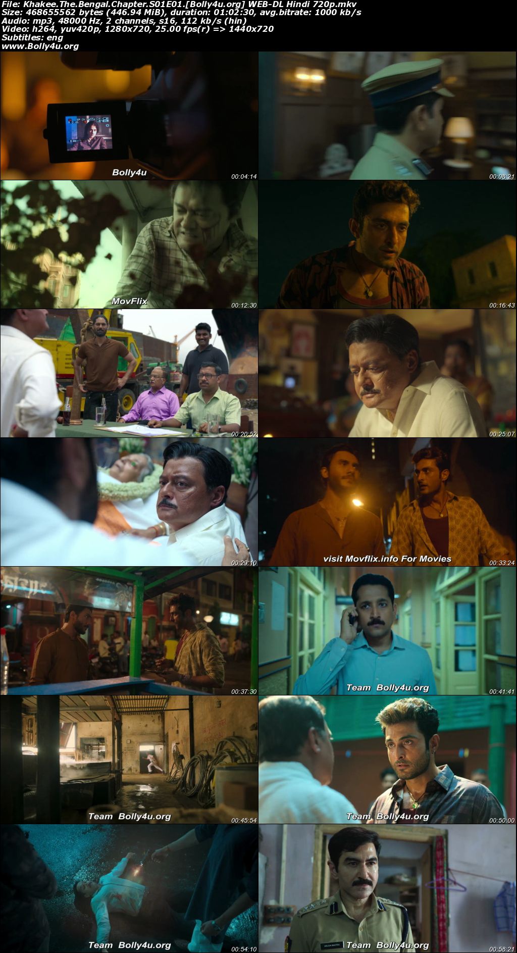 Khakee The Bengal Chapter 2025 WEB-DL Hindi S01 Complete Download 720p 480p