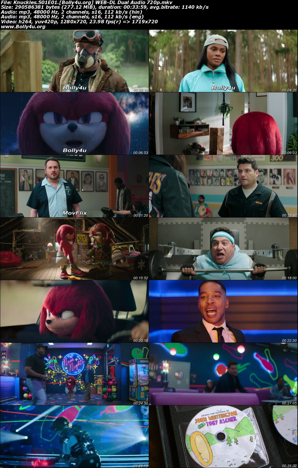 Knuckles 2024 WEB-DL Hindi Dual Audio ORG S01 Complete Download 720p 480p