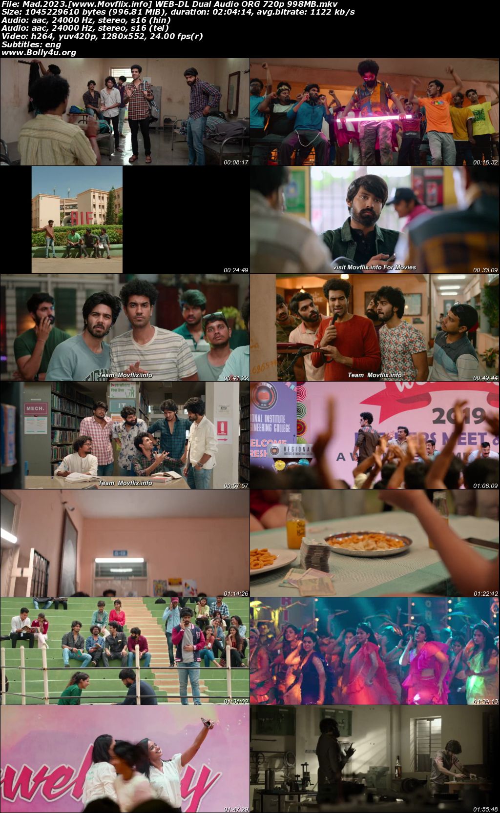 Mad 2023 WEB-DL UNCUT Hindi Dual Audio ORG Full Movie Download 1080p 720p 480p