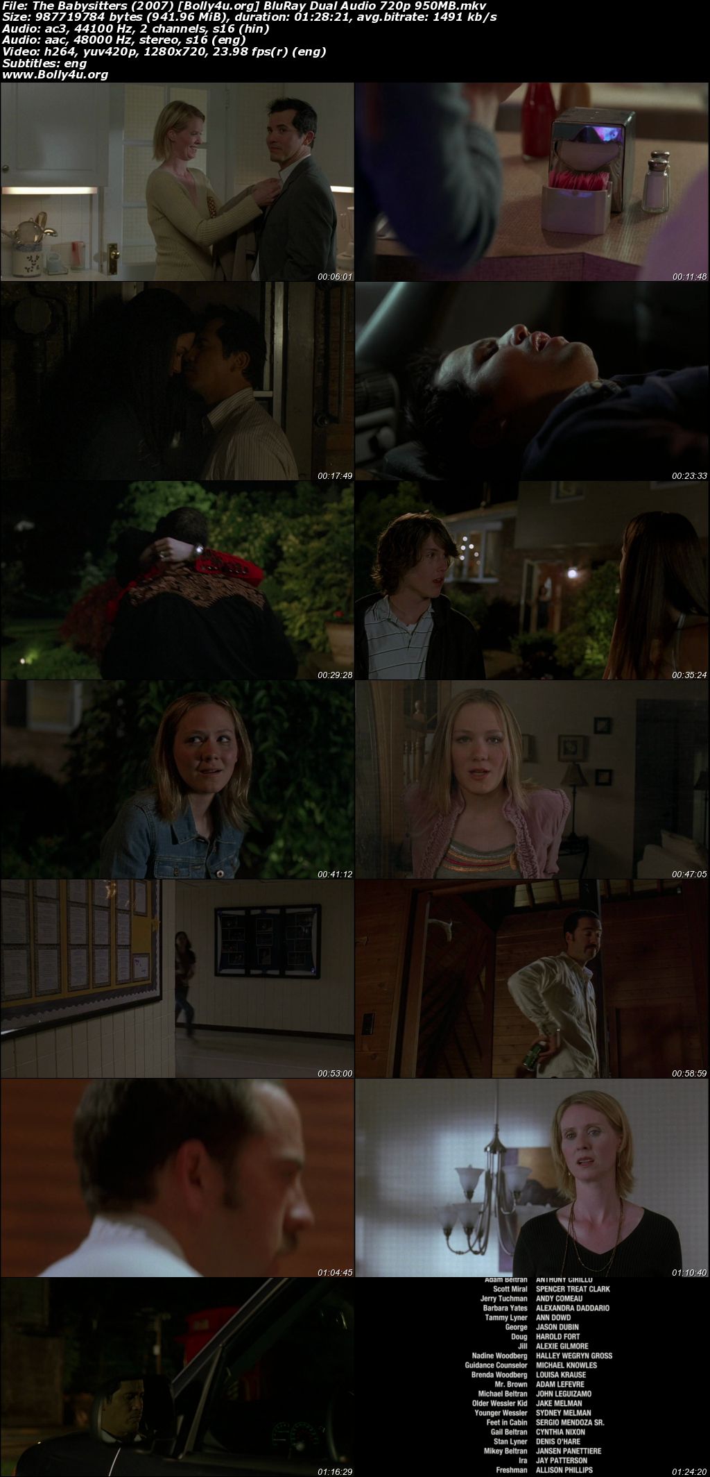 The Babysitters 2007 BluRay Hindi Dual Audio Full Movie Download 720p 480p