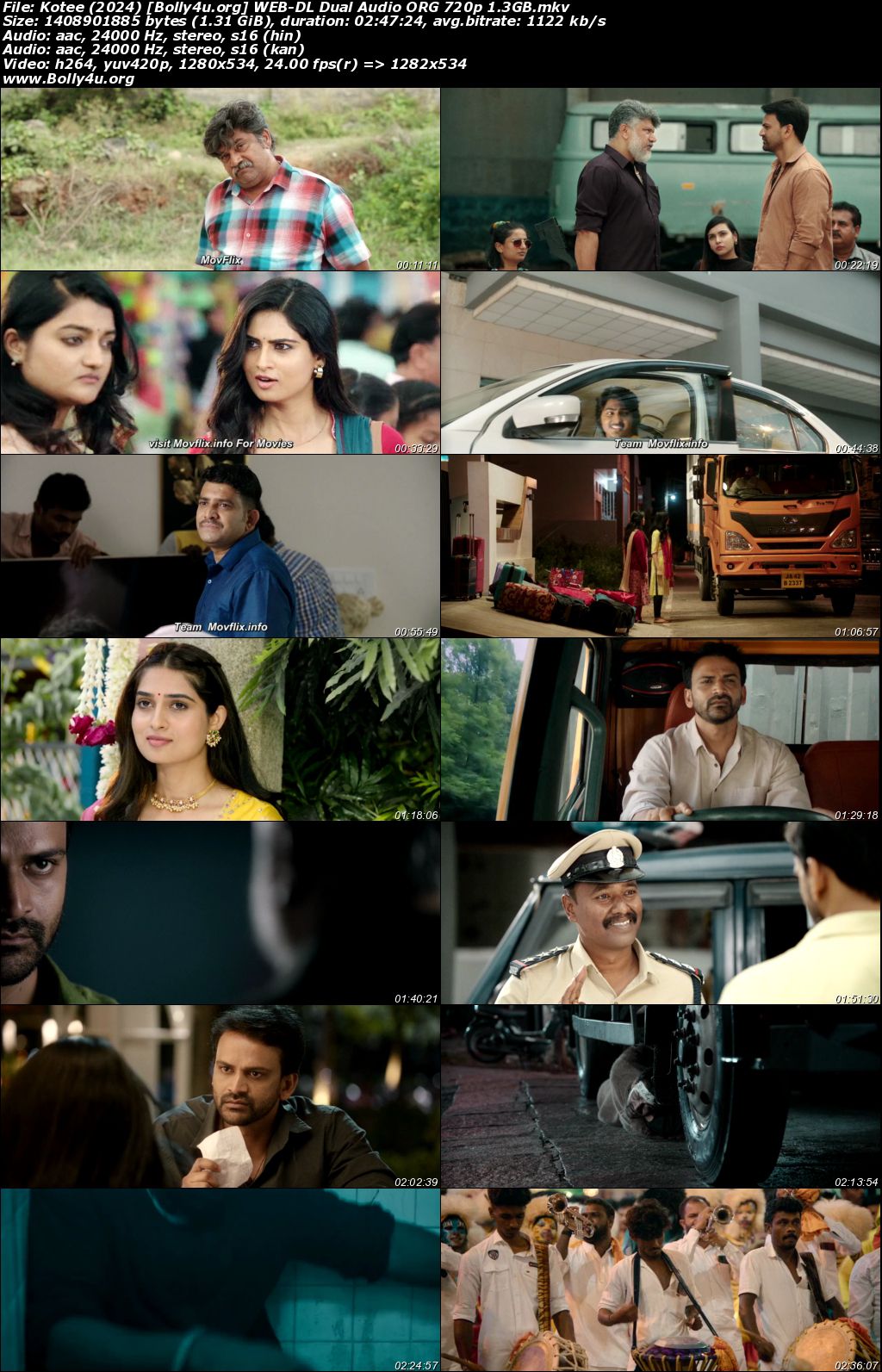Kotee 2024 WEB-DL UNCUT Hindi Dual Audio ORG Full Movie Download 1080p 720p 480p