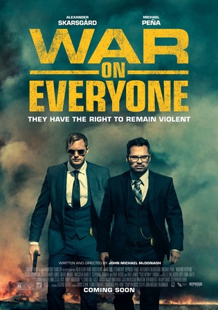 War on Everyone 2016 BluRay Hindi Dual Audio Full Movie Download 720p 480p