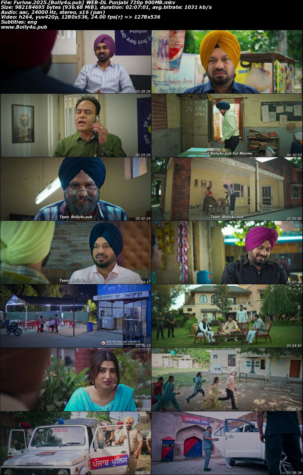 Furlow 2025 WEB-DL Punjabi Full Movie Download 1080p 720p 480p