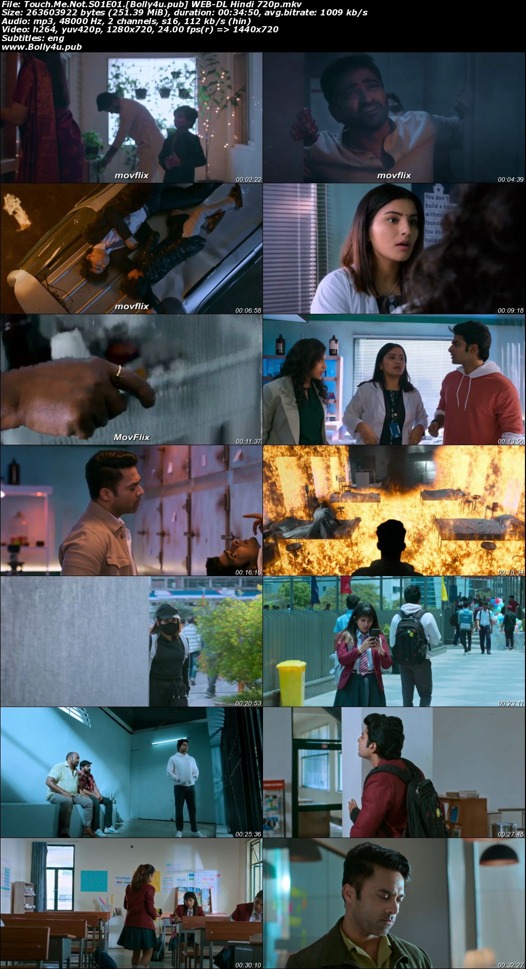 Touch Me Not 2025 WEB-DL Hindi S01 Complete Download 720p 480p